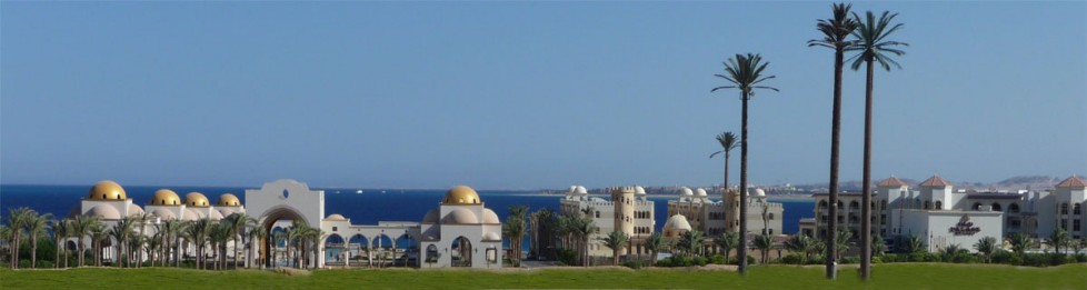 Panorama von Sahl Haschisch in Ägypten
